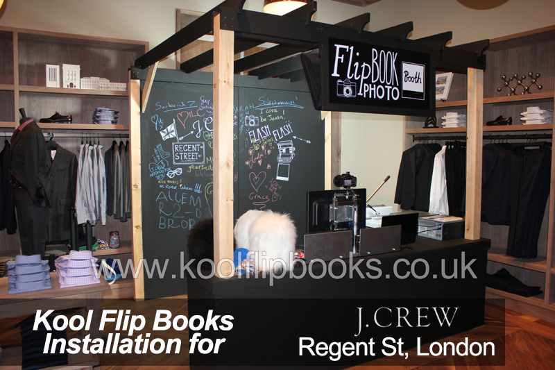 Flick books photo booth hire london