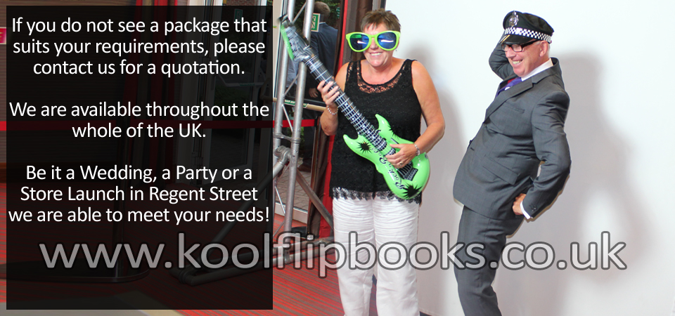 flip books hire with mobile flip books studio rental